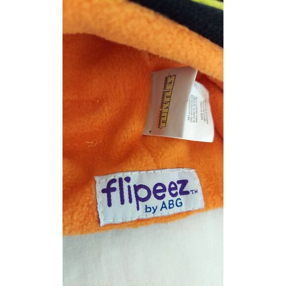 Flipeez By ABG Brown Monkey And Ninja Turtle Michelangelo Pop Up Toboggan Caps - Picture 9 of 9